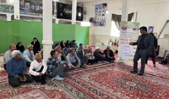 برگزاری دوره تخصصی تغذیه دام سنگین در روستای چهار برج